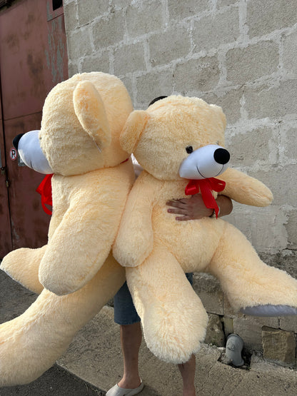 Ursuleț de pluș bej pentru cadou – TerraFlorra
