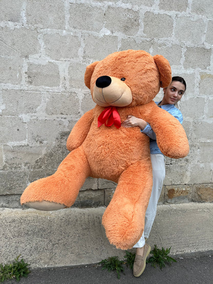 Ursuleț de pluș cafeniu pentru cadou – TerraFlorra
