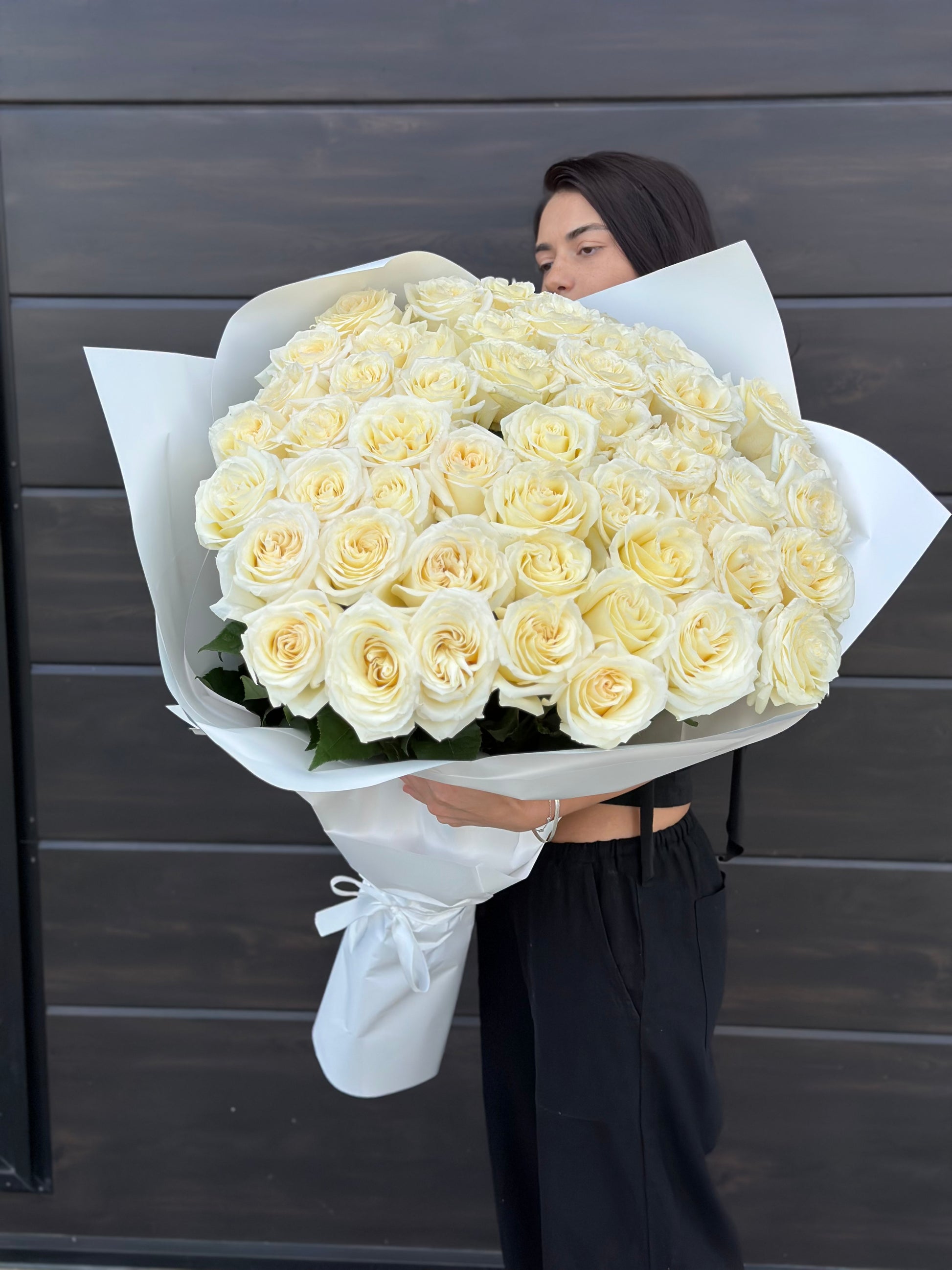 Buchet de trandafiri imbujorati premium Candlelight – TerraFlorra